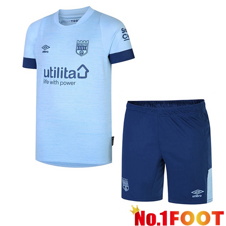 Brentford FC Kids Soccer Jersey Away Blue 2022/2023