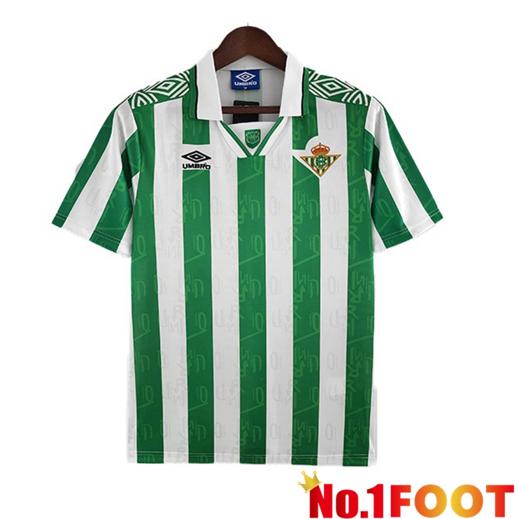 Real Betis Retro Soccer Jersey Home Green 1994-1995