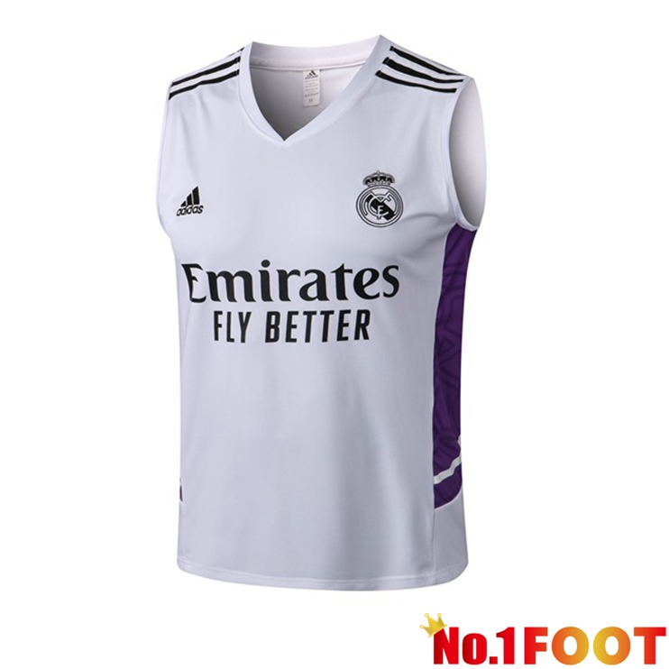 Real Madrid Football Vest White 2022/2023