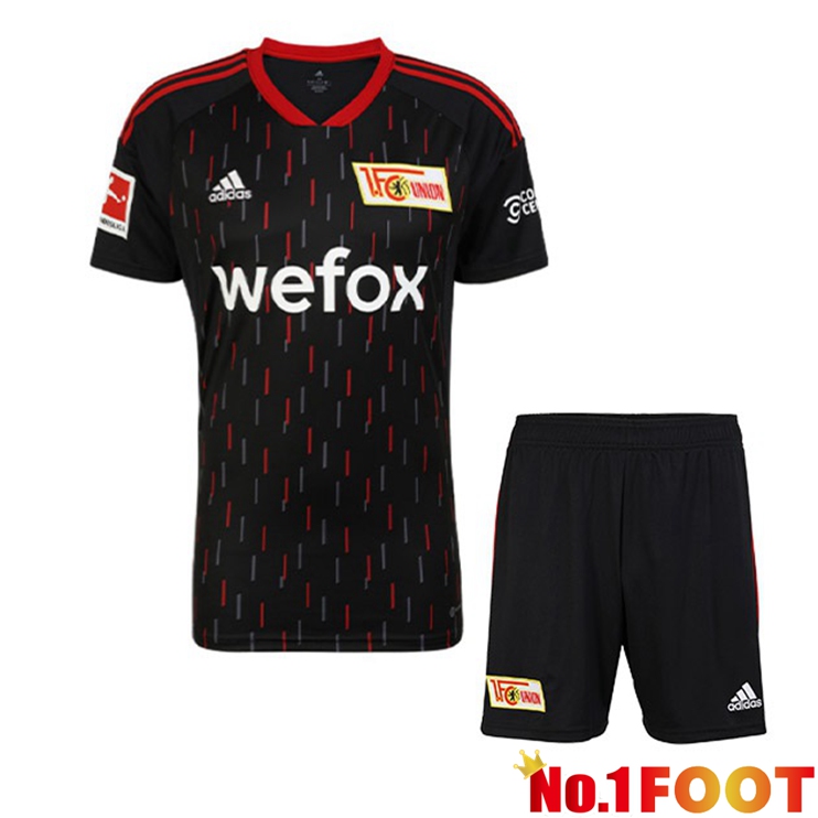 Union Berlin Kids Football Jersey Third Black 2022/2023