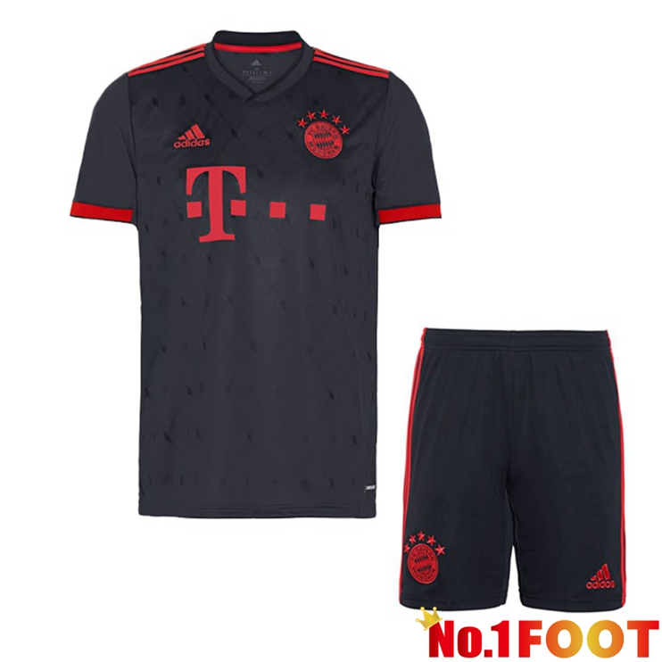 Bayern Munich Kids Football Jersey Third Black 2022/2023