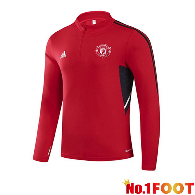 Manchester United Training Sweatshirt Red 2022/2023