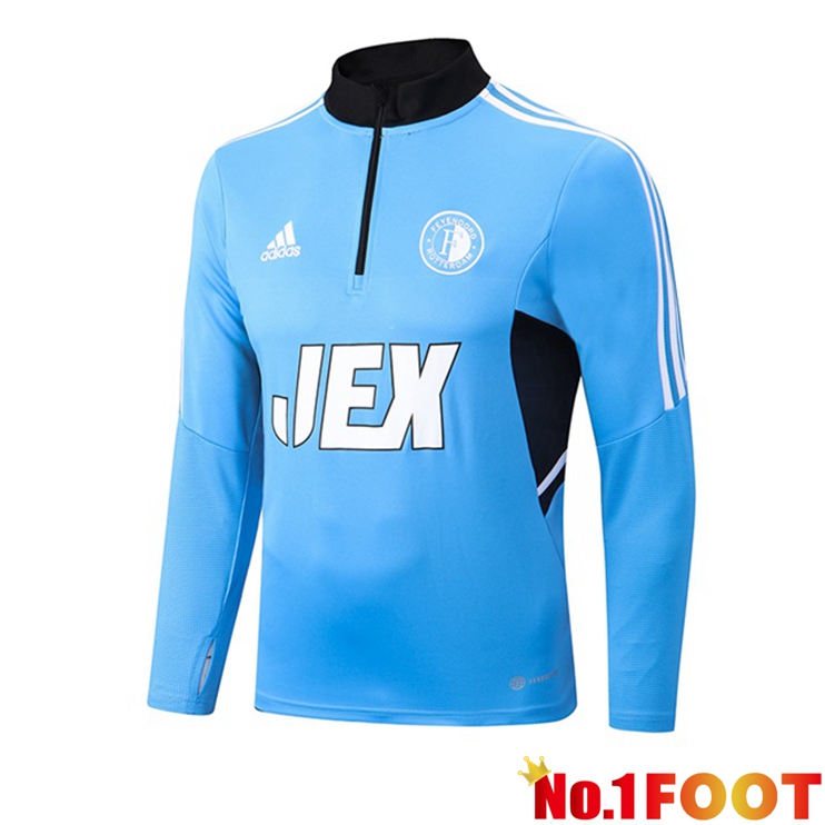 Feyenoord Training Sweatshirt Blue 2022/2023