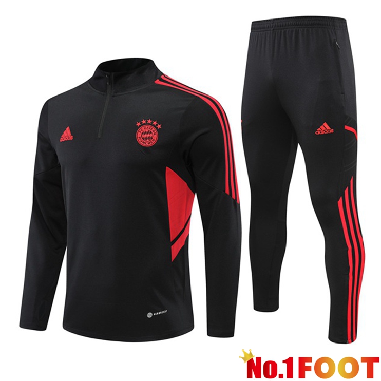 Bayern Munich Training Tracksuit Suit Black 2022/2023