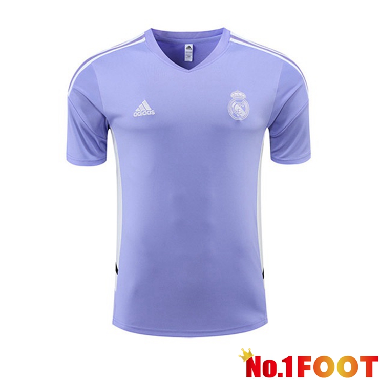 Real Madrid Training T Shirt Purple 2022/2023