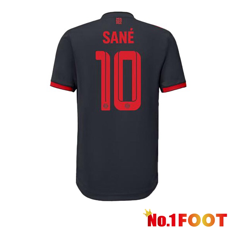 Bayern Munich (Sané 10) Football Jersey Third Black 2022/2023