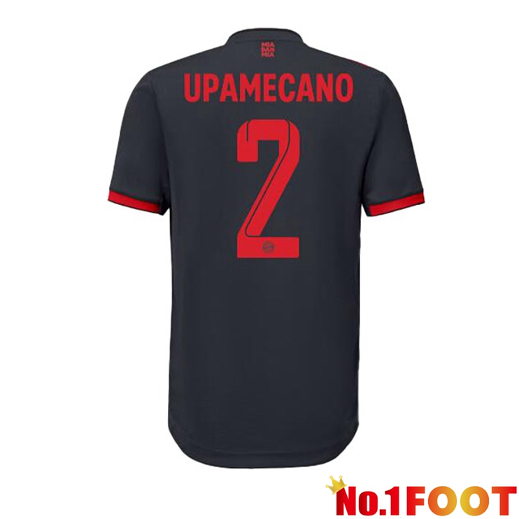 Bayern Munich (Upamecano 2) Football Jersey Third Black 2022/2023