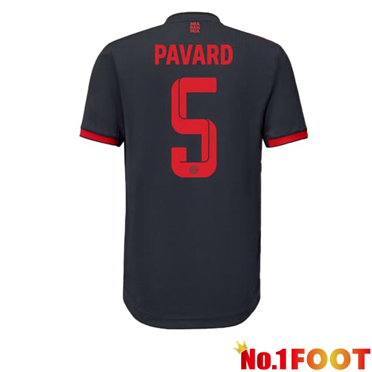 Bayern Munich (Pavard 5) Football Jersey Third Black 2022/2023