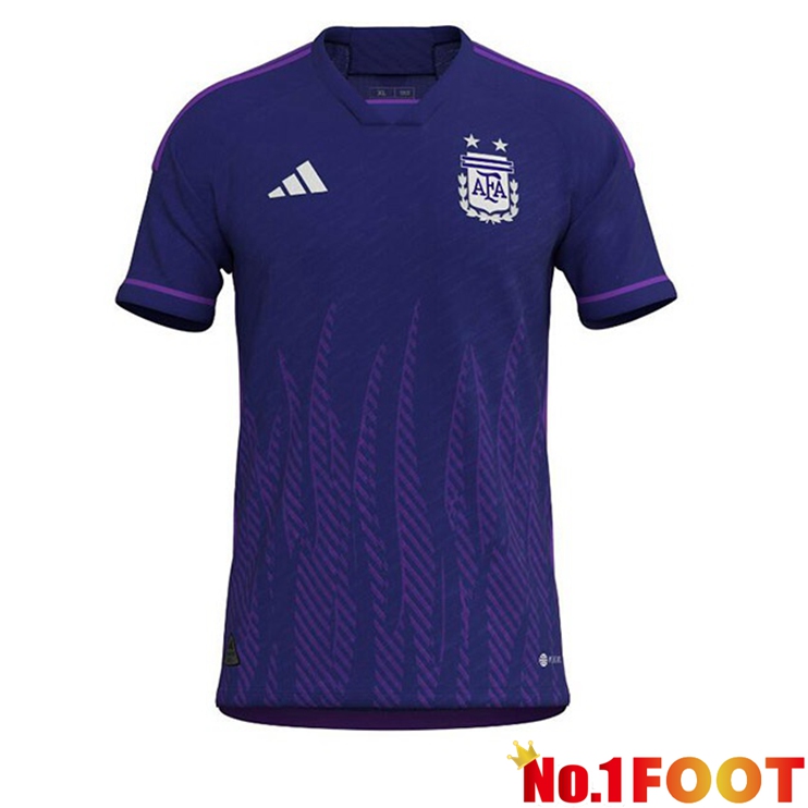 Argentina Football Jersey Away Purple 2022/2023