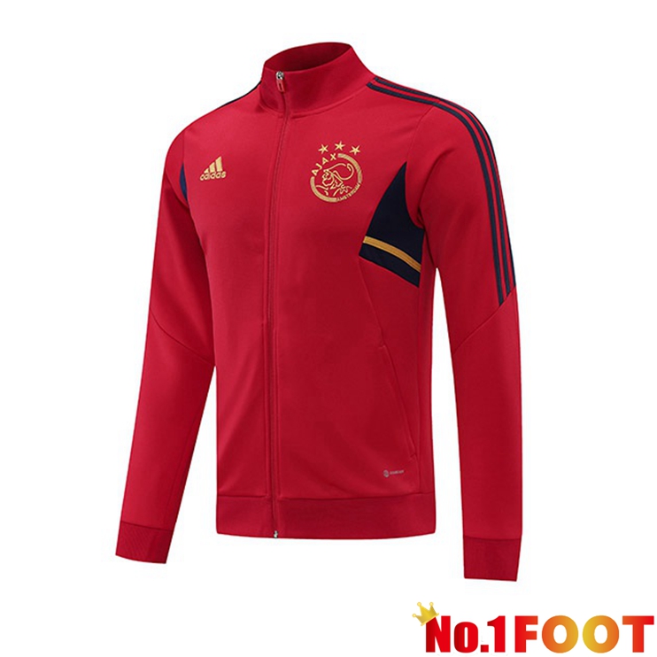 Afc Ajax Training Jacket Red 2022/2023