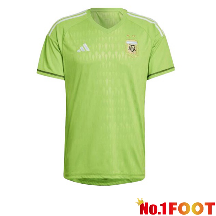 Argentina Football Jersey Goalkeeper Green World cup 2022