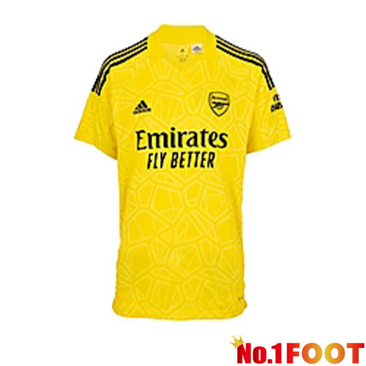 Arsenal Football Jersey Goalkeeper Yellow 2022/2023