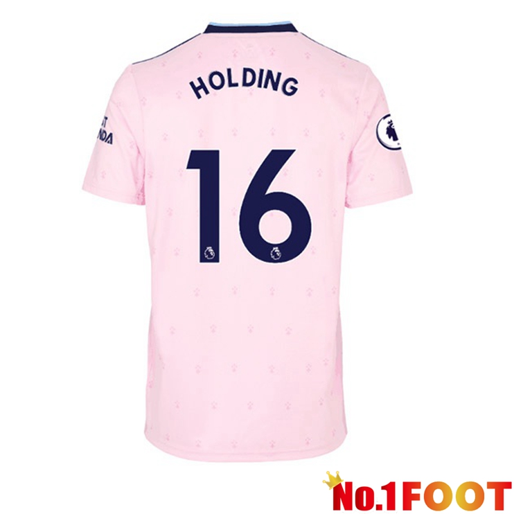 Arsenal (HOLDING 16) Football Jersey Away Pink 2022/2023