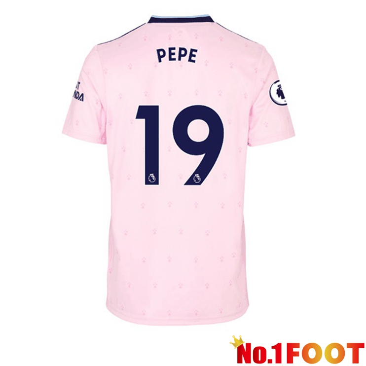 Arsenal (PEPE 19) Football Jersey Away Pink 2022/2023