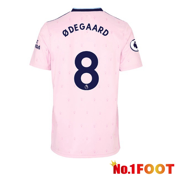 Arsenal (ØDEGAARD 8) Football Jersey Away Pink 2022/2023