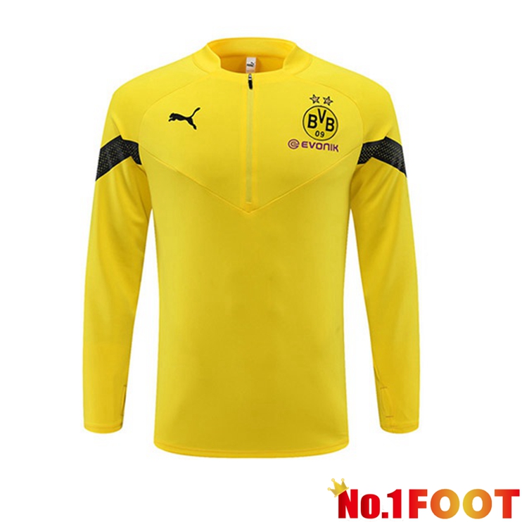 Dortmund BVB Training Sweatshirt Yellow 2022/2023