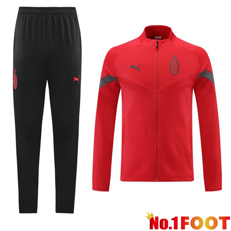 AC Milan Training Jacket Suit Red 2022/2023