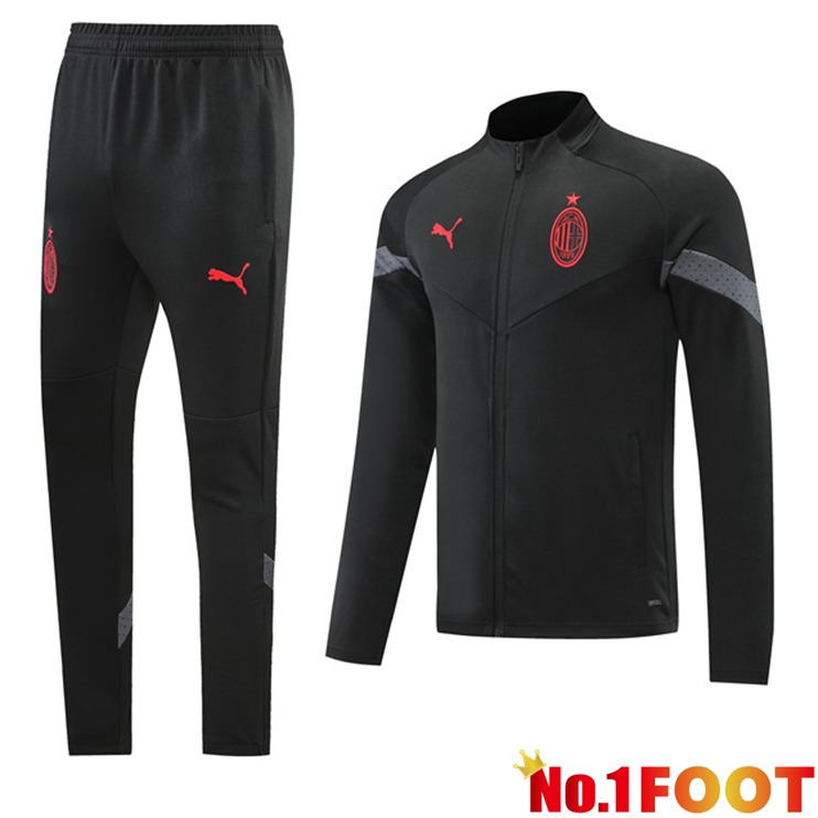 AC Milan Training Jacket Suit Black 2022/2023