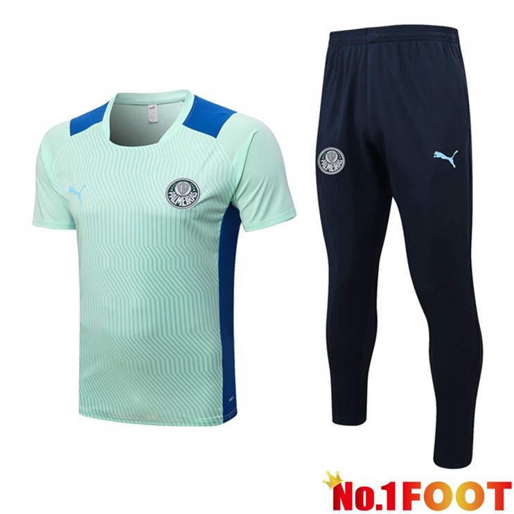 Palmeiras Training T Shirt + Pants Green 2022/2023