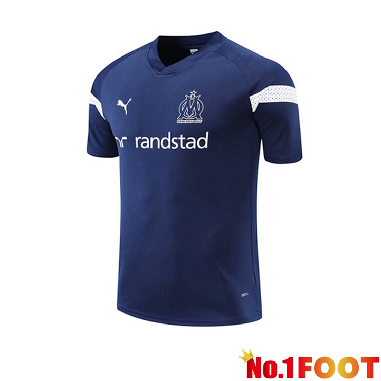 Marseille OM Training T Shirt Royal Blue 2022/2023