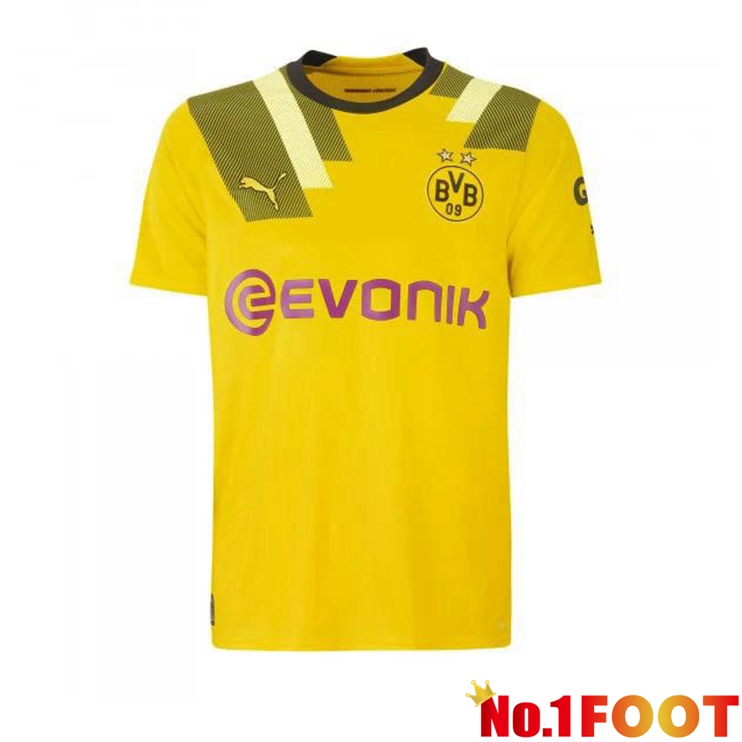 Dortmund BVB Football Jersey Cup Yellow 2022/2023