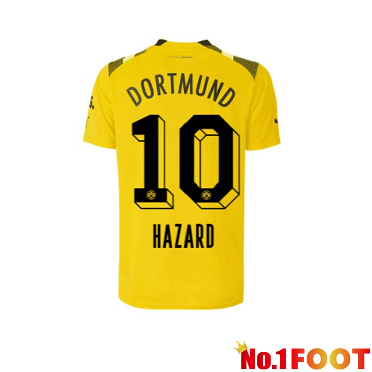 Dortmund BVB (Hazard 10) Football Jersey cup Yellow 2022/2023