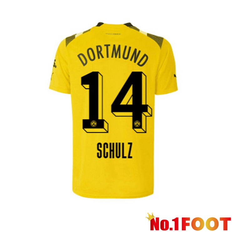 Dortmund BVB (Schulz 14) Football Jersey cup Yellow 2022/2023