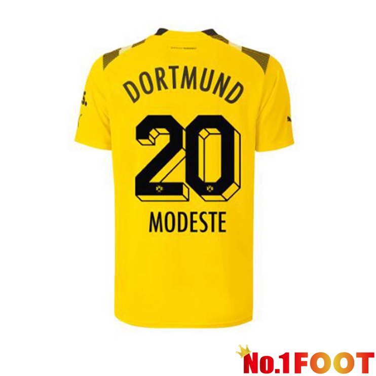 Dortmund BVB (Modeste 20) Football Jersey cup Yellow 2022/2023