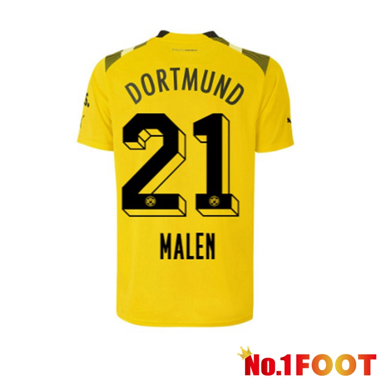 Dortmund BVB (Malen 21) Football Jersey cup Yellow 2022/2023