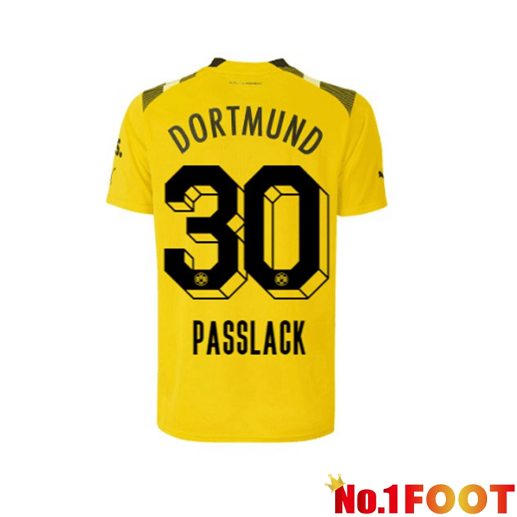 Dortmund BVB (Passlack 30) Football Jersey cup Yellow 2022/2023