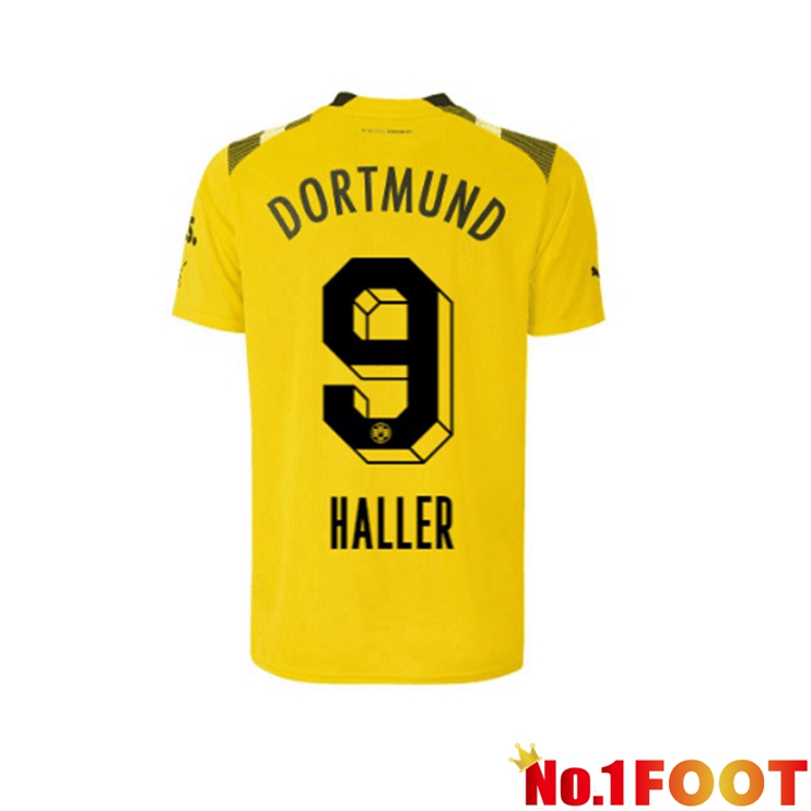 Dortmund BVB (Haller 9) Football Jersey cup Yellow 2022/2023