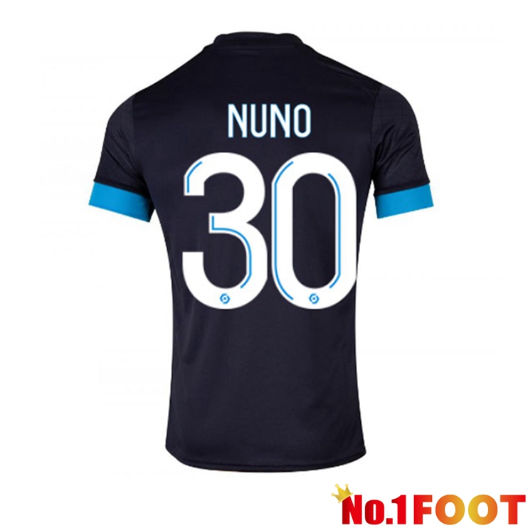 Marseille OM (NUNO 30) Football Jersey Away Black 2022/2023