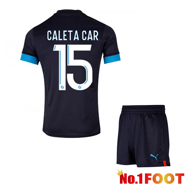 Marseille OM (CALETA CAR 15) Kids Football Jersey Away Black 2022/2023