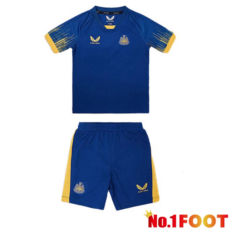 Newcastle United Kids Football Jersey Away Royal Blue 2022/2023