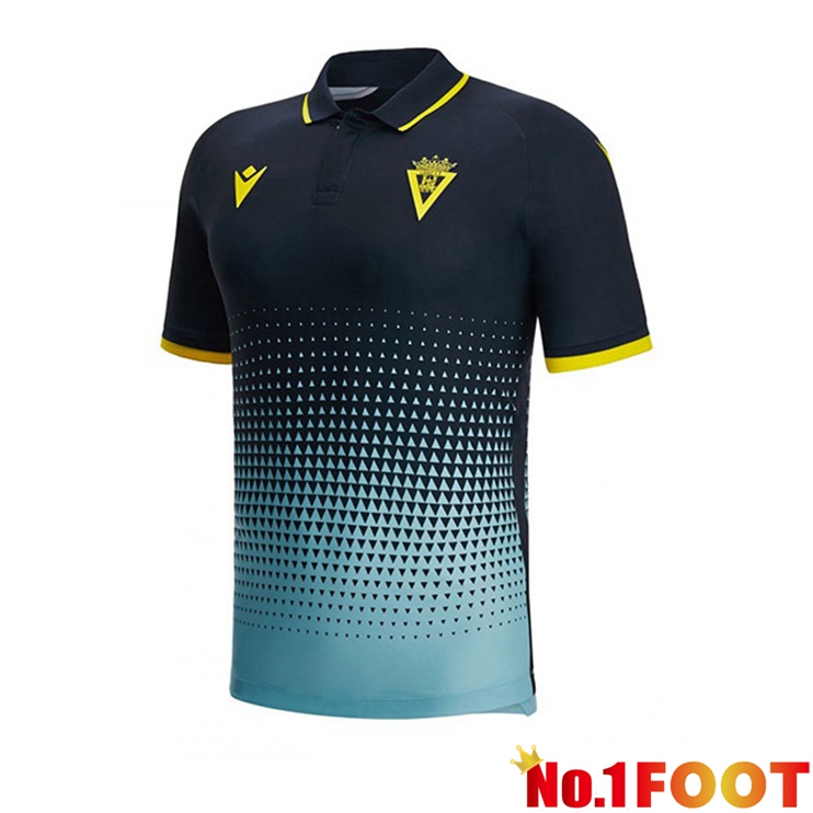 Cadiz CF Football Jersey Away Black 2022/2023