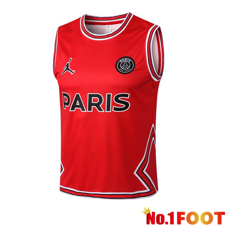 Paris PSG Football Vest Red 2022/2023