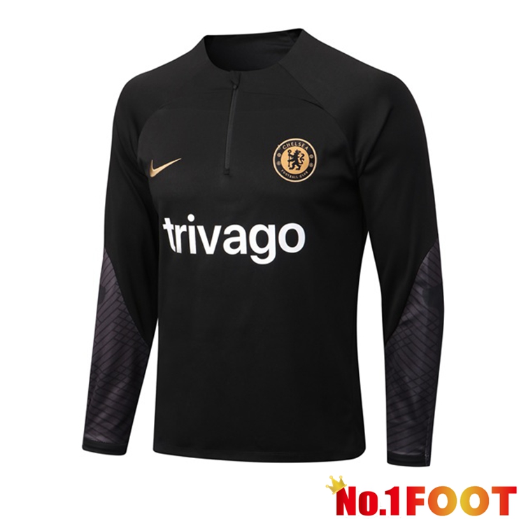 FC Chelsea Training Sweatshirt Black 2022/2023