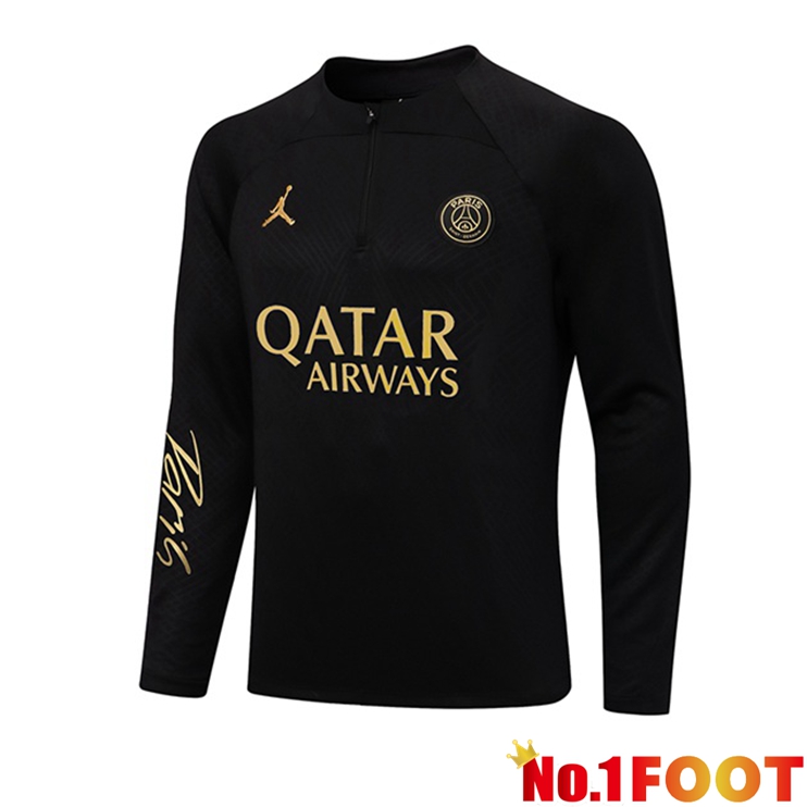 Paris PSG Training Sweatshirt Black 2022/2023