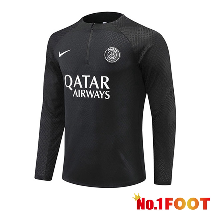 Paris PSG Training Sweatshirt Black 2022/2023