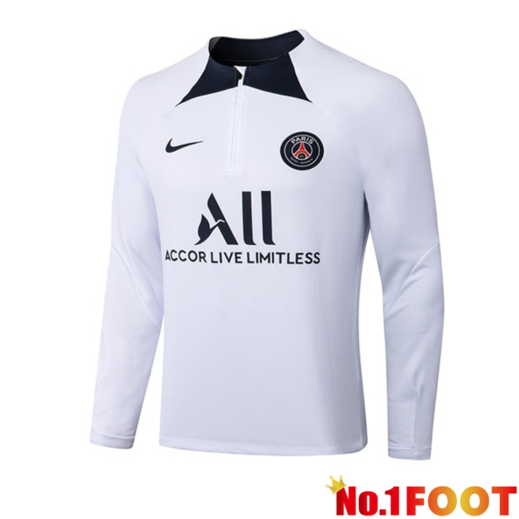 Paris PSG Training Sweatshirt White 2022/2023