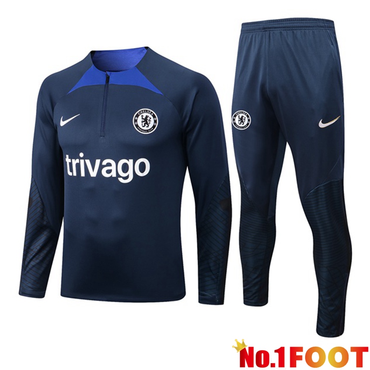 FC Chelsea Training Tracksuit Suit Blue 2022/2023