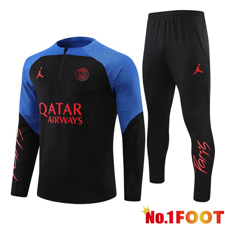 Paris PSG Training Tracksuit Suit Blue Black 2022/2023