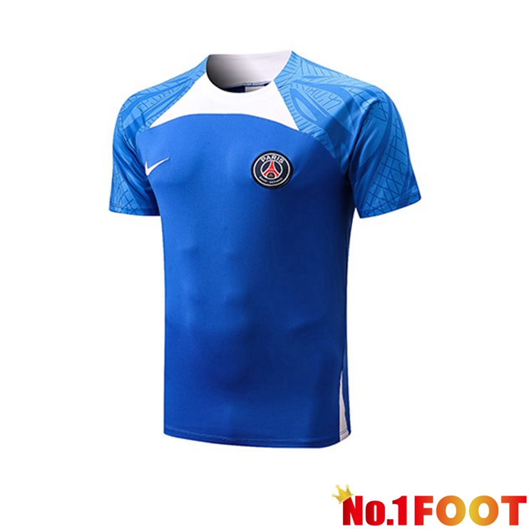 Paris PSG Training T Shirt Blue 2022/2023