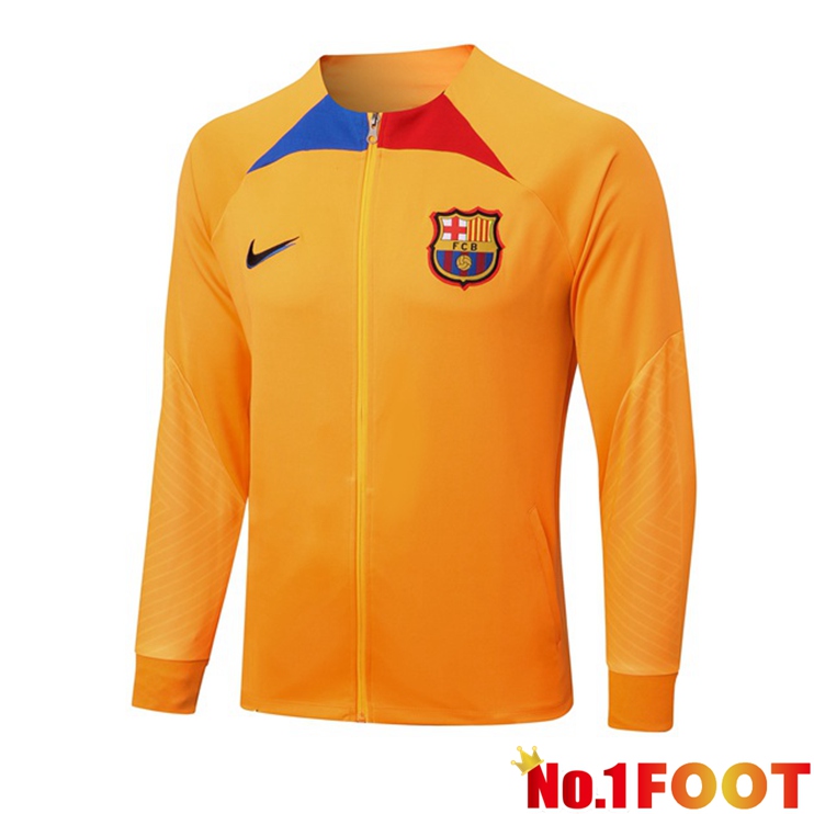 FC Barcelona Training Jacket Orange 2022/2023