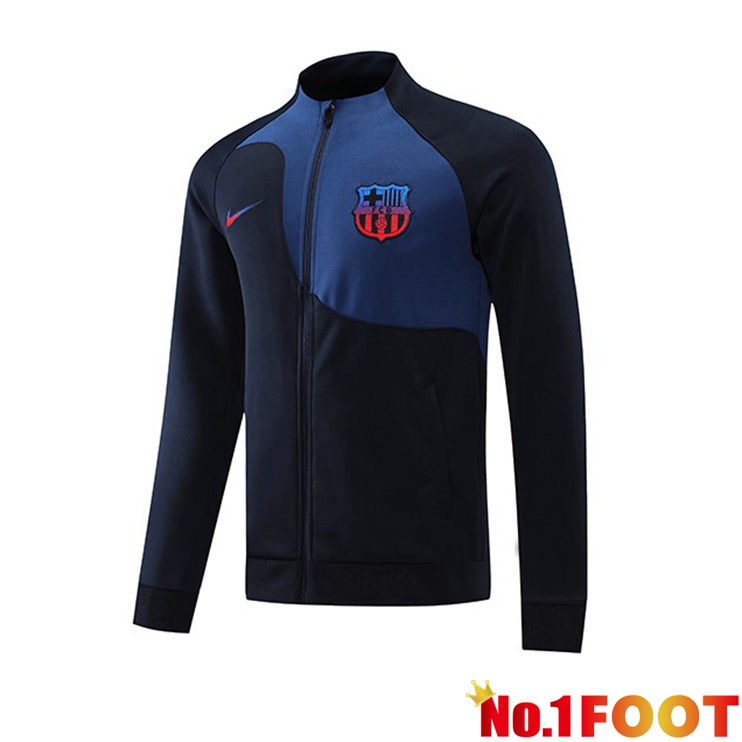 FC Barcelona Training Jacket Black Blue 2022/2023