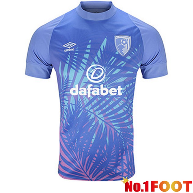 AFC Bournemouth Football Jersey Away Blue 2022/2023