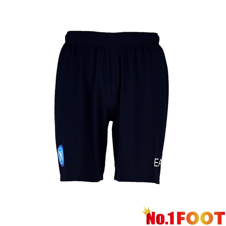 SSC Napoli Football shorts Third Black 2022/2023