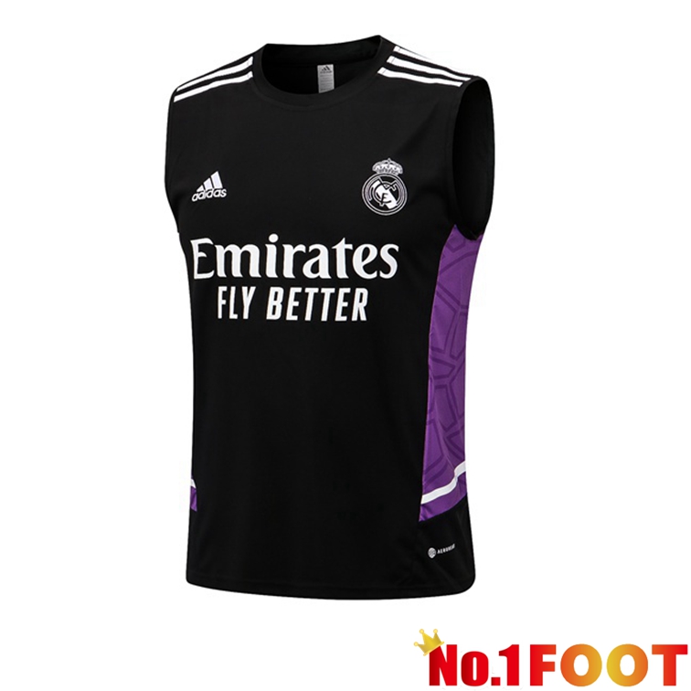 Real Madrid Black Football Vest 2022-2023