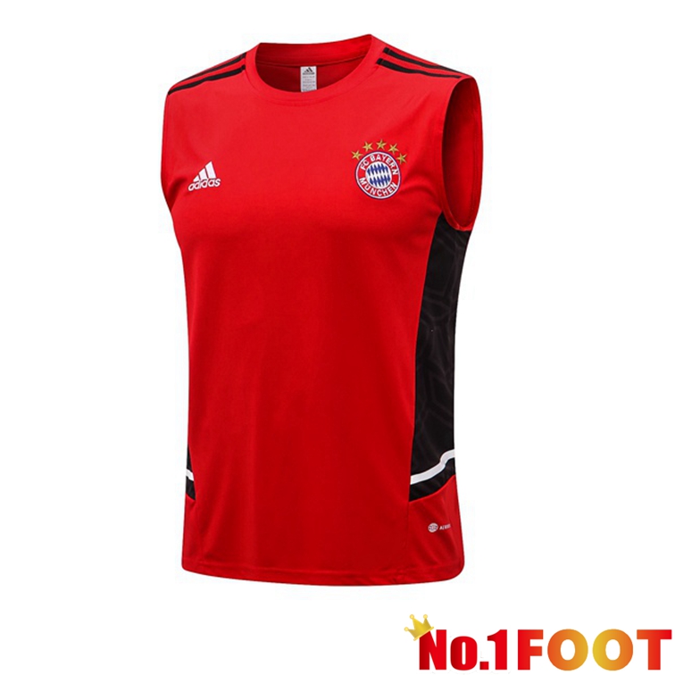 Bayern Munich Red Football Vest 2022-2023