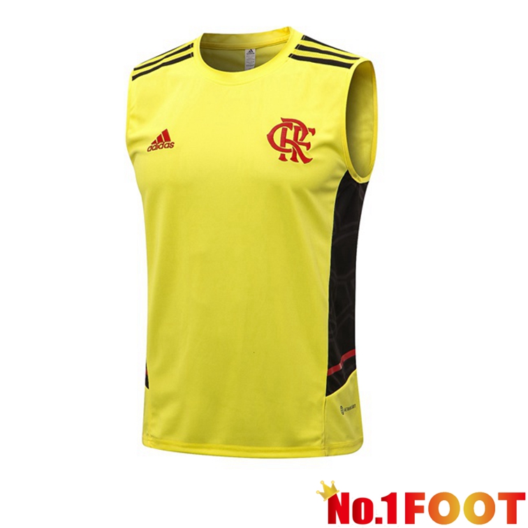 Flamengo Yellow Football Vest 2022-2023